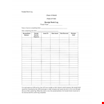 School Book example document template