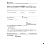 Revoking Power of Attorney for Vehicle example document template