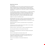 Medical Doctor Cover Letter example document template 