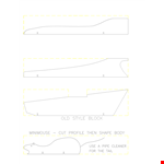 Pinewood Derby Car Templates & Designs - Free Download example document template