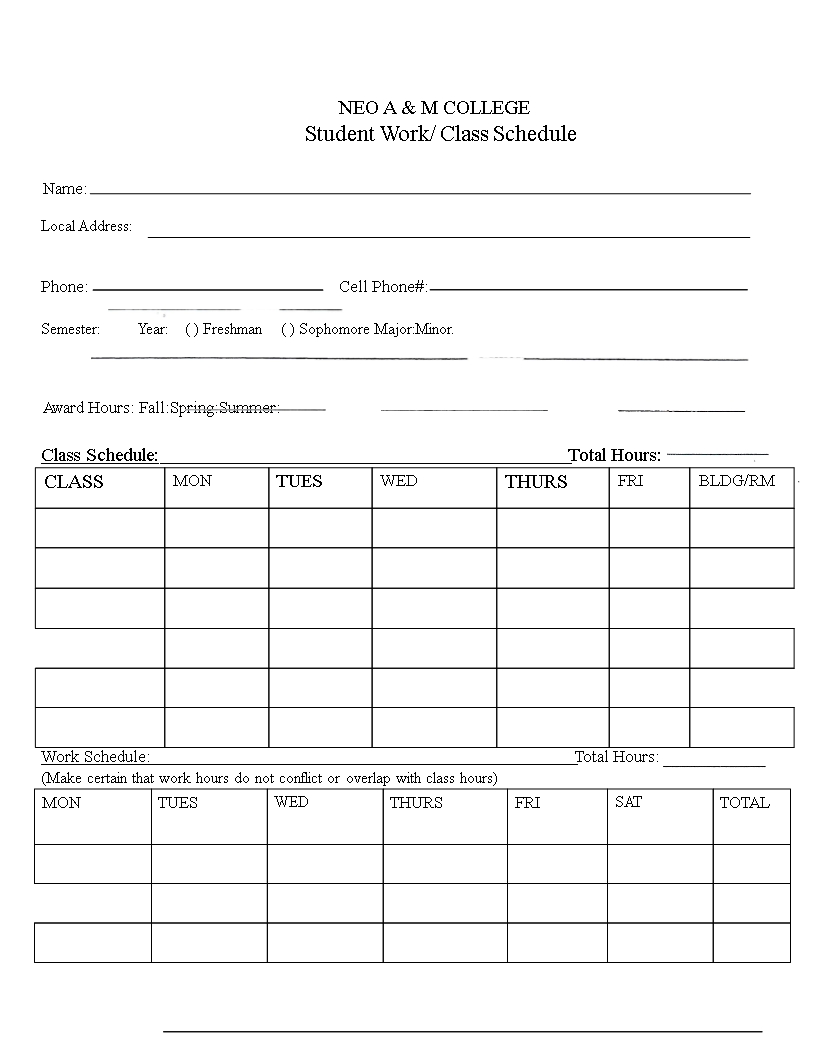 college-student-class-schedule-template