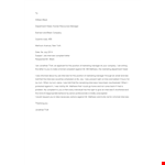 Job Interview Complaint Letter example document template