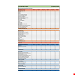 Maximize ROI: Cost Benefit Analysis Template for Total Costs and Benefits example document template