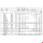 Excel Report Tracking Template example document template