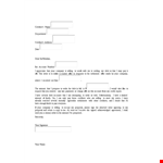 Debt Settlement Offer Letter example document template 