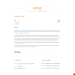 Professional Resume Cover Letter example document template 