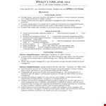 Hr Director example document template