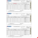 Deposit Slip Template - Easily Record Cheque Total Amount for Deposit example document template 