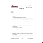 Sample Joint Venture Agreement Template: Create a Strong Partnership with this Agreement example document template