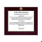 Custom Diploma Templates - Design Your Own Diploma example document template