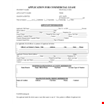 Commercial Lease Application - Simplified Process for Applicants: Phone Assistance Included example document template