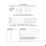 Patient Progress Note Template example document template