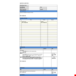 Meeting Minute Notes Template example document template