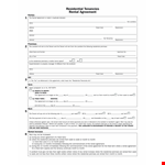 Lease Agreement Letter Template - Landlord, Tenant & Premises Agreement example document template 