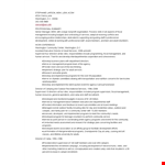 Senior Manager Social Work Resume example document template