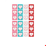 Heart Shape Template - Free Printable | Download Heart Shaped Patterns example document template