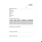 Mba Fresher Resume Format example document template 