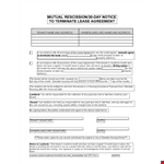 Rescission Agreement - Legal Document Template for Cancellation and Termination example document template