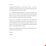 Recognition Letter for Years of Important Service example document template