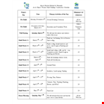 Efficiently Build Your Project with Our Construction Schedule Template example document template