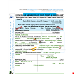 May Newsletter example document template