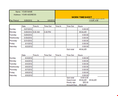 Church Strategic Planner Template