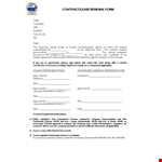 Renew Your Lease Agreement - Professional Contracts example document template 