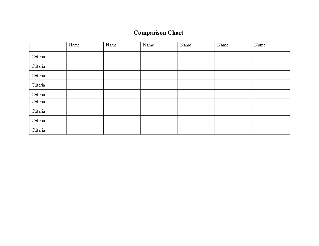 comparison-chart-template