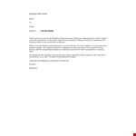 Interview Letter Format In Word example document template