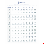 Printable Diamond Size Chart | Compare Carat Weight on Blue Nile example document template