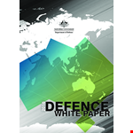 Defence White Paper Template example document template 