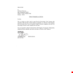 Immediate Resignation Letter Due To Personal Reasons example document template