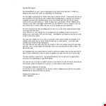 Hotel Noise Complaint Letter example document template