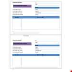 Download Donation Receipt Template - Easily Record Donations example document template