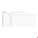 Create a Complete and Actual Grantt Chart with Our Template - Beyond Activities example document template