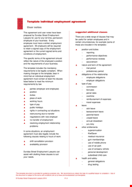 Individual Employment Agreement Template