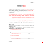 Contract Amendment: Modify Your Agreement with Local Contractor and Partnership example document template