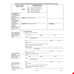 Effective Parenting Plan Template | Custody Arrangements for Children example document template