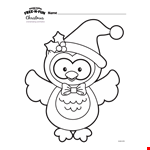 Get in the Festive Spirit with a Free Christmas Holiday Owl Coloring Page - Oriental Trading example document template 