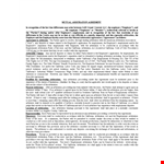 Mutual Arbitration Agreement Template example document template