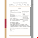 Engineering Resume Format Pdf example document template