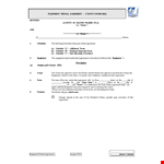 Equipment Lease Agreement – Rent Equipment from Owner; Understand the Terms and Conditions example document template