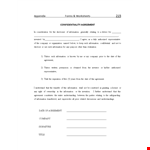 Sample Confidentiality Agreement Template - Protect Your Company's Information example document template