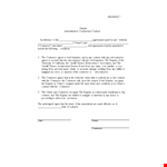 Contract Amendment: Ensure Contractor and Owner Agree example document template 