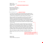 Letter Of Interest For College example document template