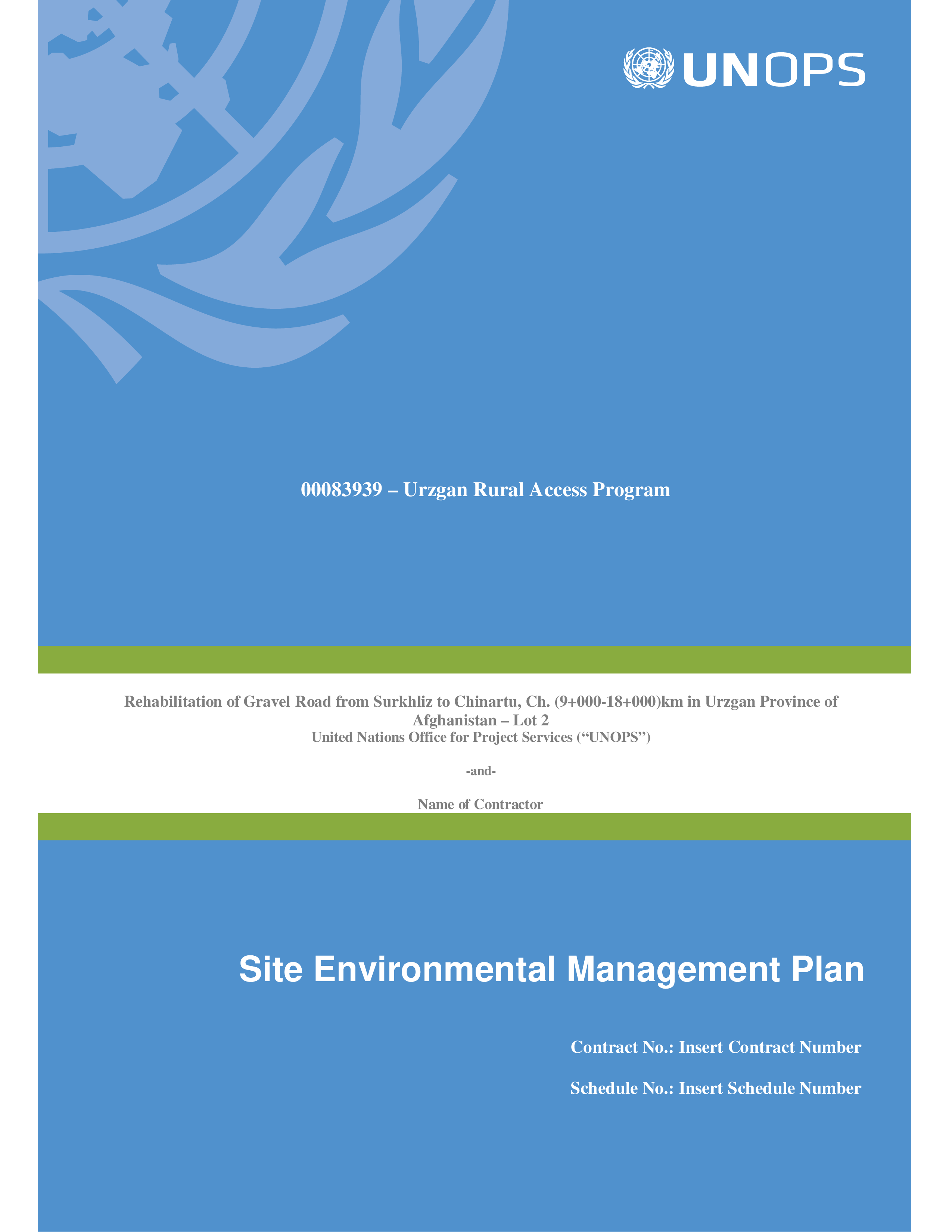 site-environmental-management-plan