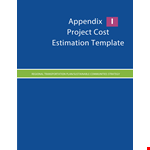 Professional Estimate Template - Easy to Use, Customize & Send example document template