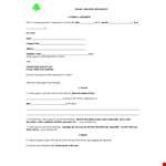 Restaurant Catering Agreement Template - Event Client Agreement | Provide Caterer example document template