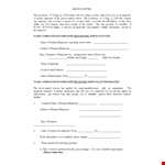 Employee Service Letter Template - Generate Professional Letters for Employees and Employers example document template