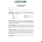 Late Rent Notice Template - Termination, Lease, Month | Download Now example document template 